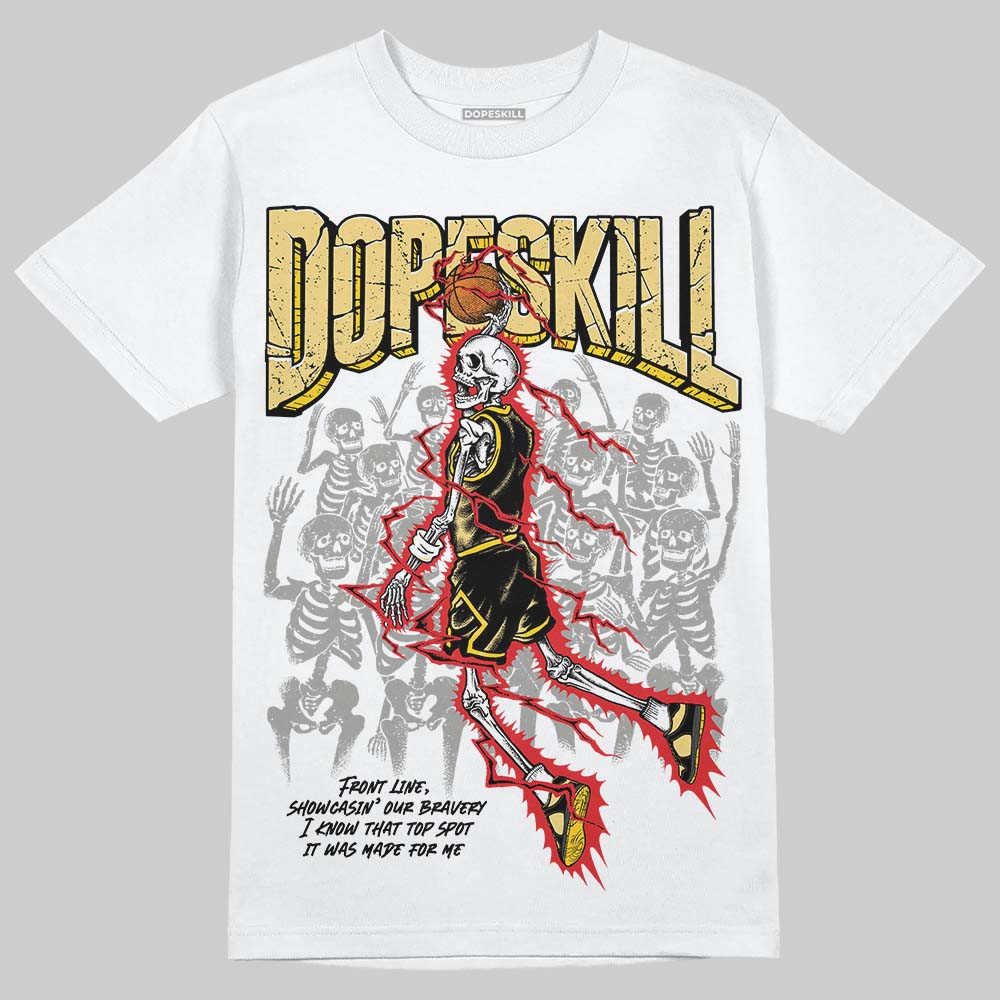 Quai 54 x Tour Yellow Black 1s DopeSkill T-Shirt Thunder Dunk Graphic
