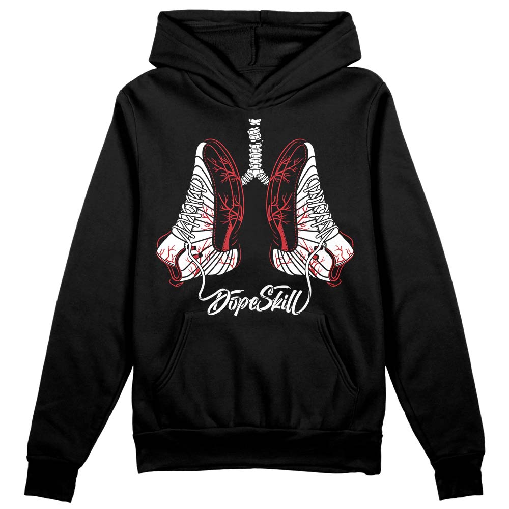 Red Taxi 12s DopeSkill Hoodie Sweatshirt Breathe Graphic