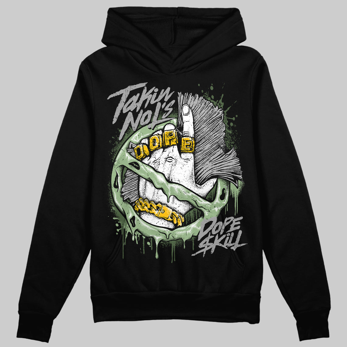 Seafoam 4s DopeSkill Hoodie Sweatshirt Takin No L's Graphic