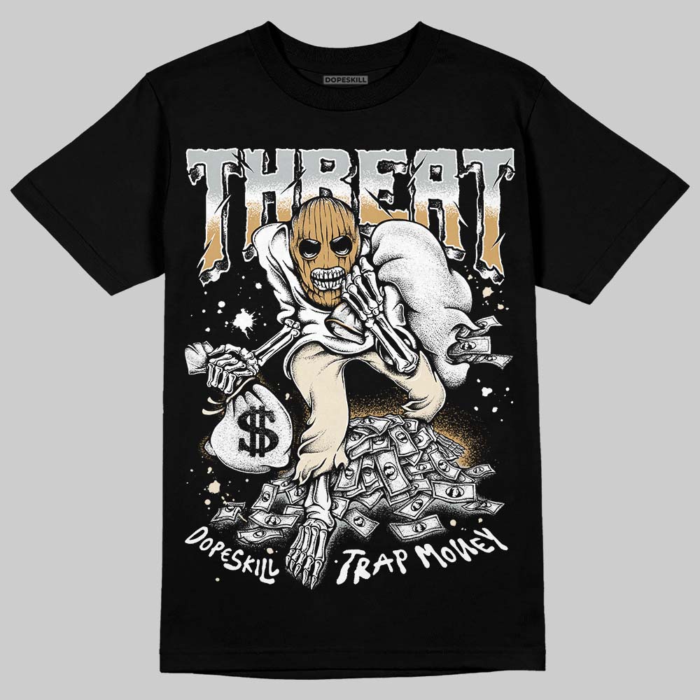 Reverse Metallic 5s DopeSkill T-Shirt Threat Graphic