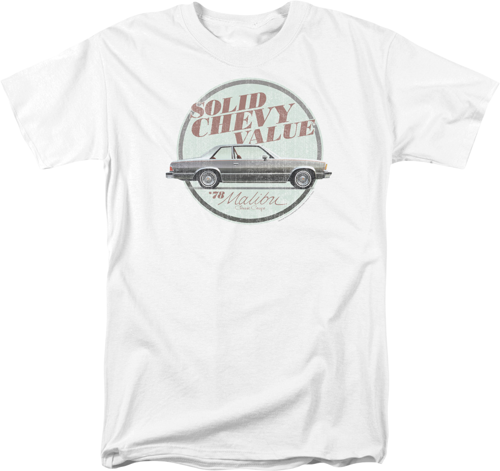 '78 Malibu Chevrolet T-Shirt