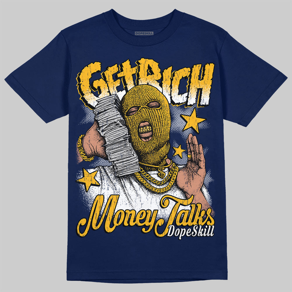 Retro Dunk From Above 4s DopeSkill T-Shirt Get Rich Graphic