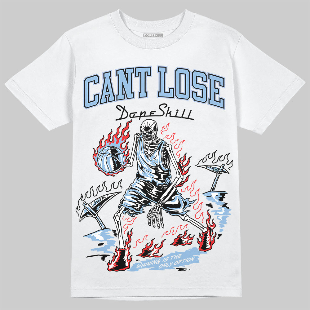 Women's Runner Sneaker Light Blue DopeSkill T-Shirt Cant Lose Graphic