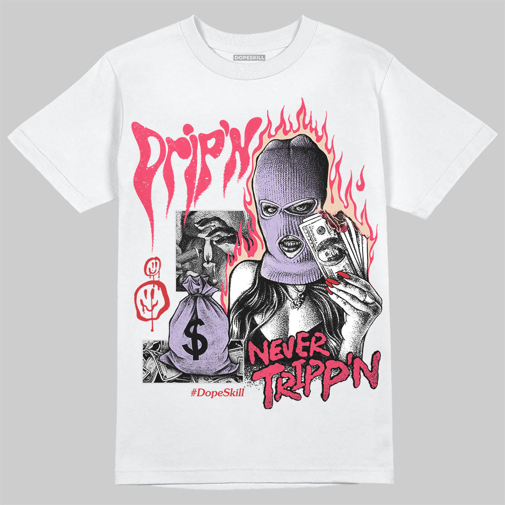Peanut Butter Jelly 5s DopeSkill T-Shirt Drip'n Never Tripp'n Graphic