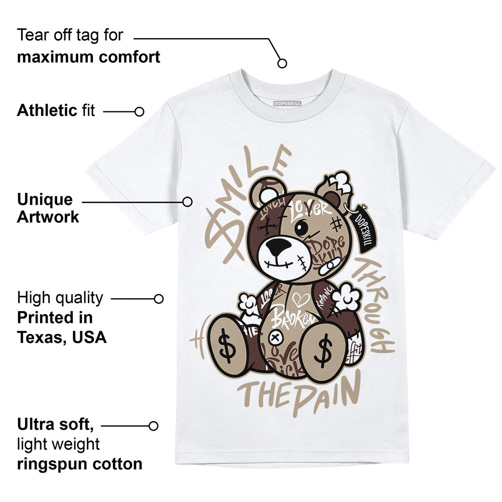 Latte 1s DopeSkill T-Shirt Smile Through The Pain Graphic