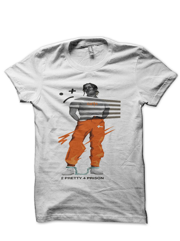 2 Pretty 4 Prison White T-Shirt