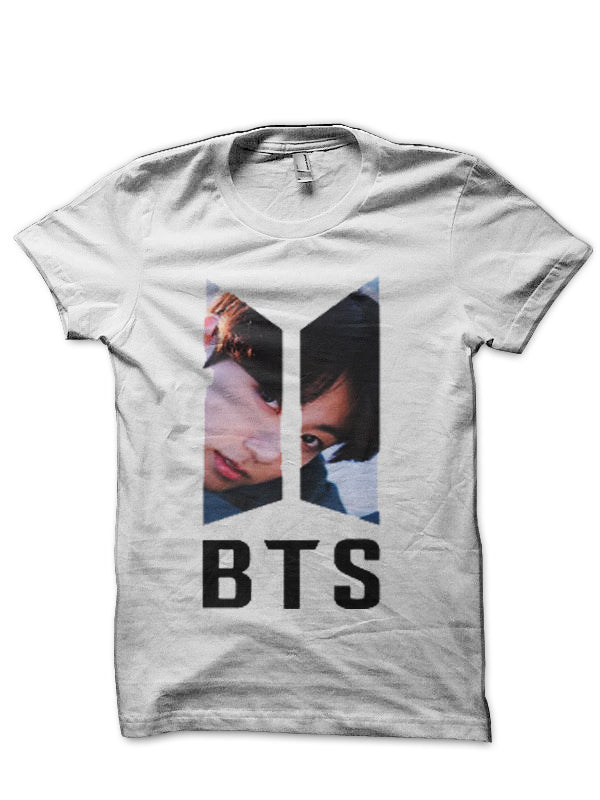 BTS Shirt – KPOP , Hip Hop White T-Shirt