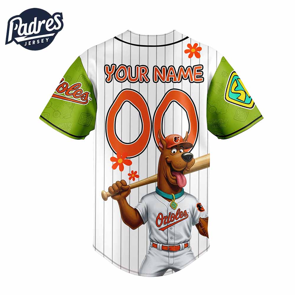 Baltimore Orioles x MLB Scooby Doo Baseball Jersey Outfit - Padres Jersey Oasis: Elevate Your Baseball Style Game