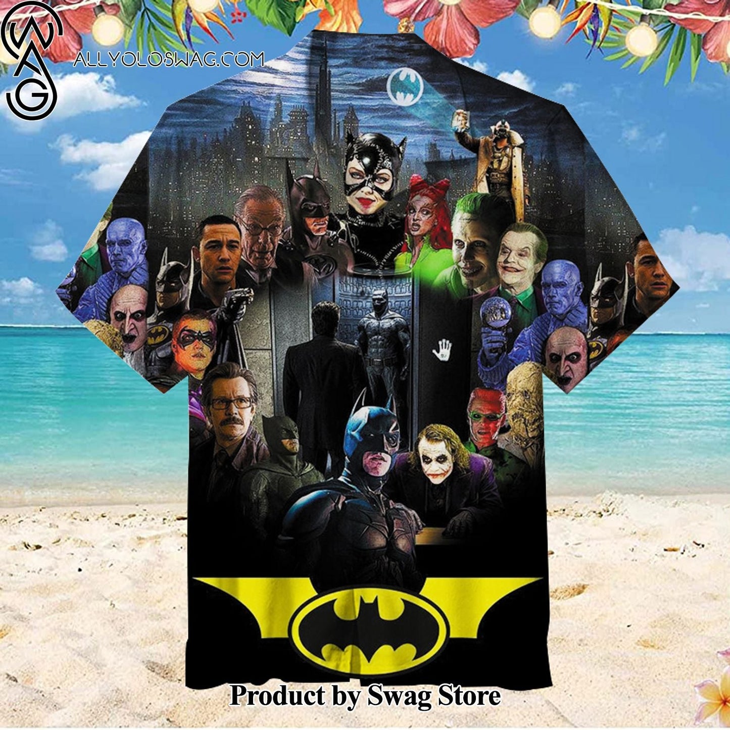 Batman Bachelor Party Hawaiian Shirt