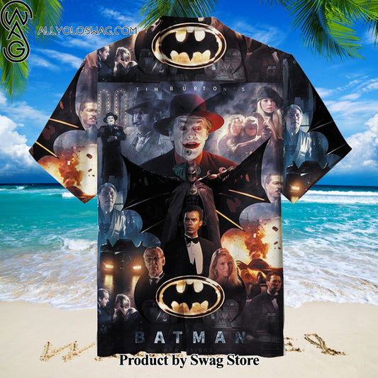 Batman Nostalgic 90s Hawaiian Shirt