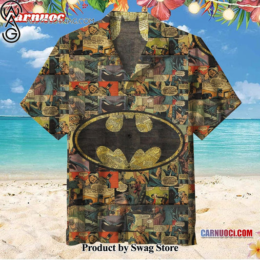 Batman Travel Inspired Hawaiian Shirt