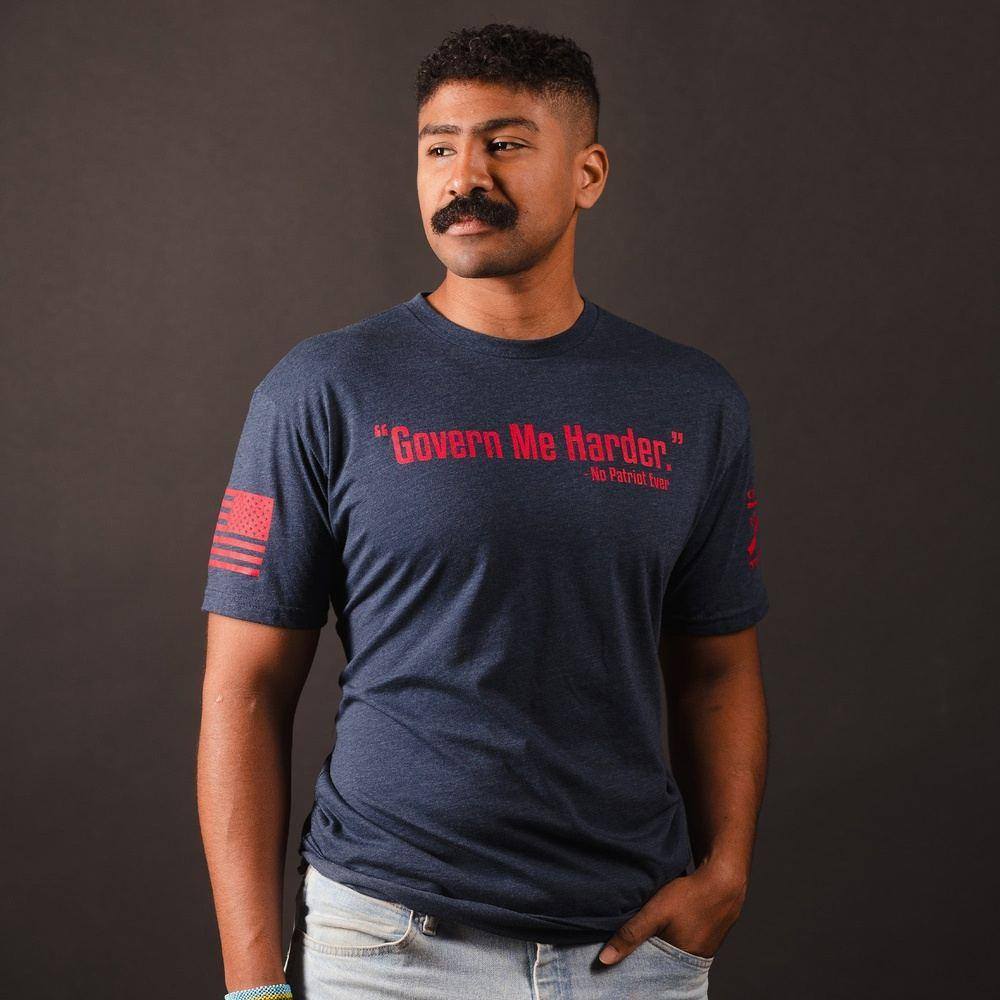 Govern Me Harder T-Shirt - Midnight Navy