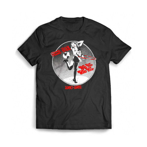 Cheap Trick Tour World 1980 Mens T-Shirt Tee