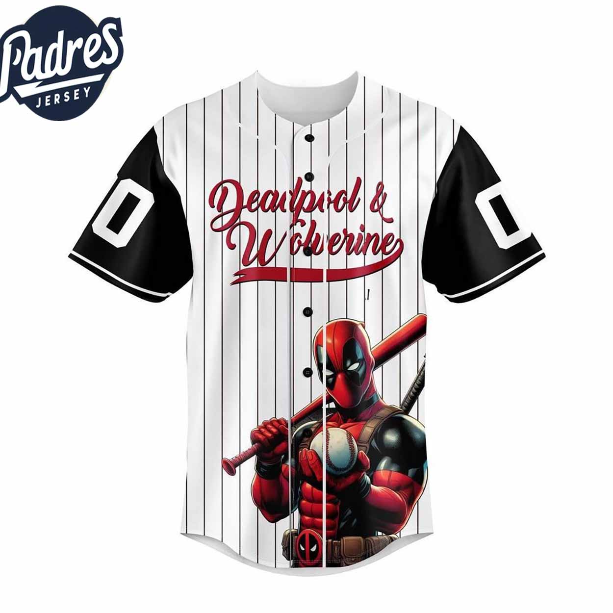 Deadpool And Wolverine 2024 X-Men Baseball Jersey - Padres Jersey Oasis: Elevate Your Baseball Style Game