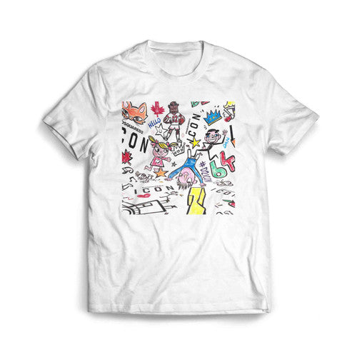 Vintage Dsquared2 Logo Kids Men's T-Shirt Tee