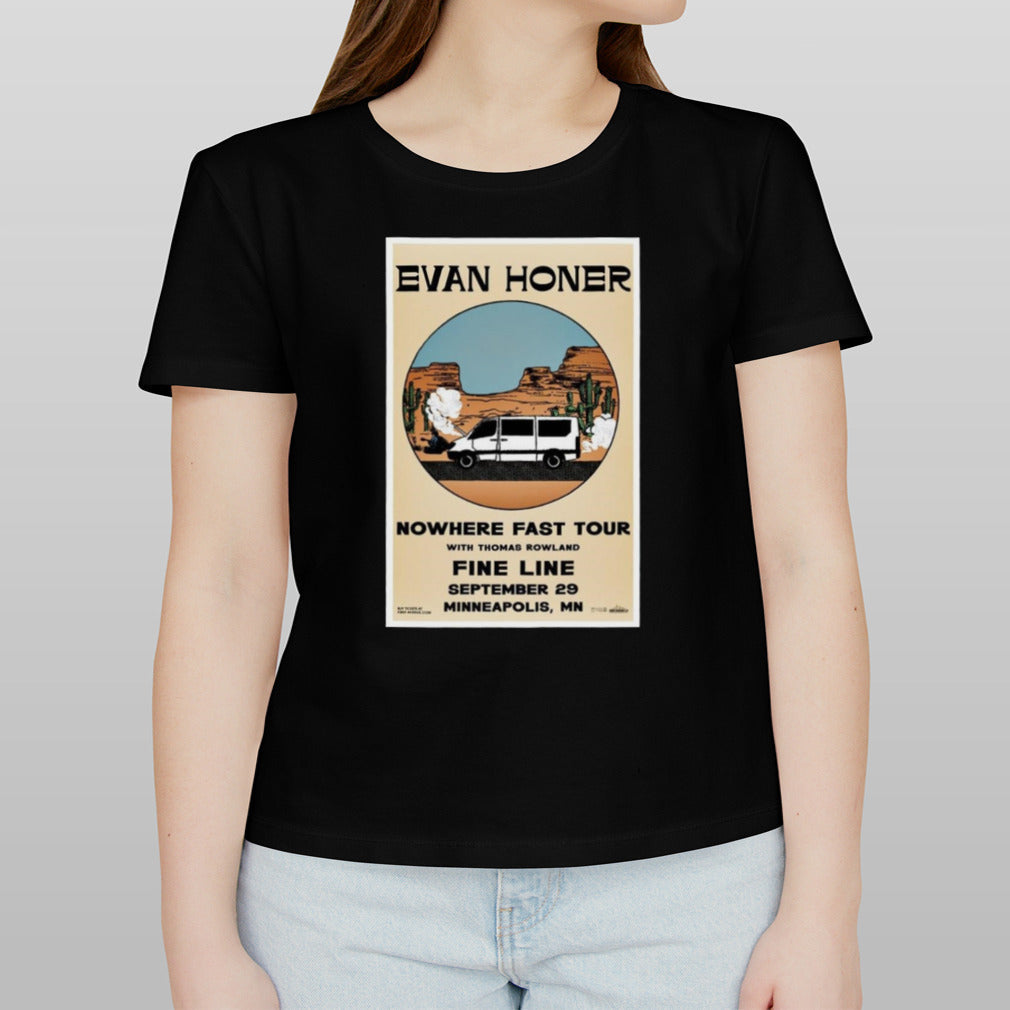 Evan Honer Tour In aMN On September 29 2024 Poster Shirt