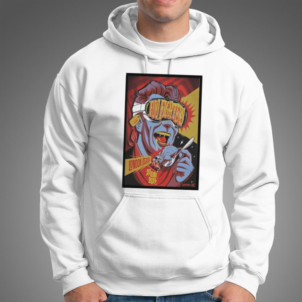 Foo Fighters Tour In London UK On June 20 2024 Event Shirt