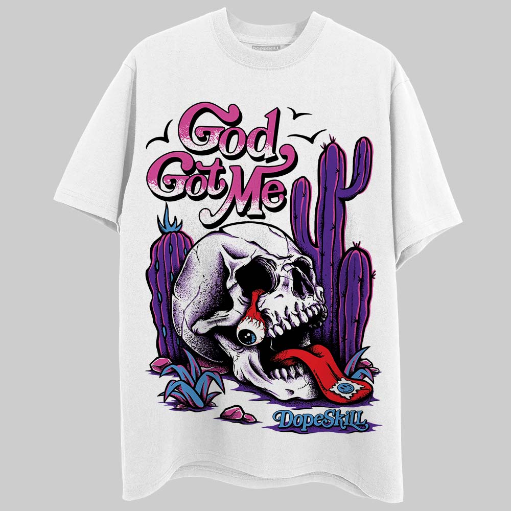 PURPLE Collection DopeSkill T-Shirt God Got Me Graphic