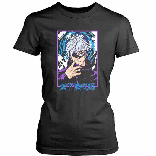 Gojo Secret Anime Manga Womens T-Shirt Tee
