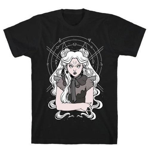 Goth Usagi Sailor Moon Parody Man's T-Shirt Tee