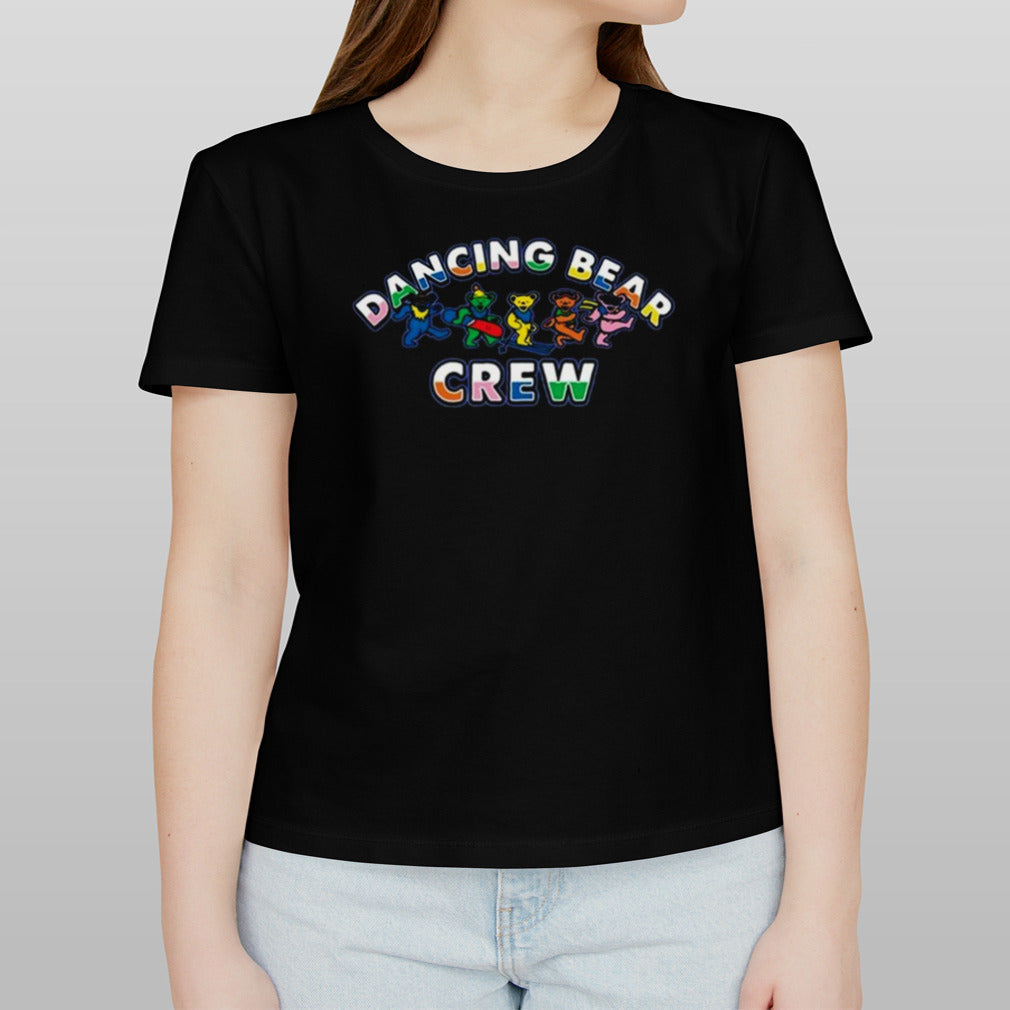 Grateful Dead Dancing Bear Crew Lodge T-shirt