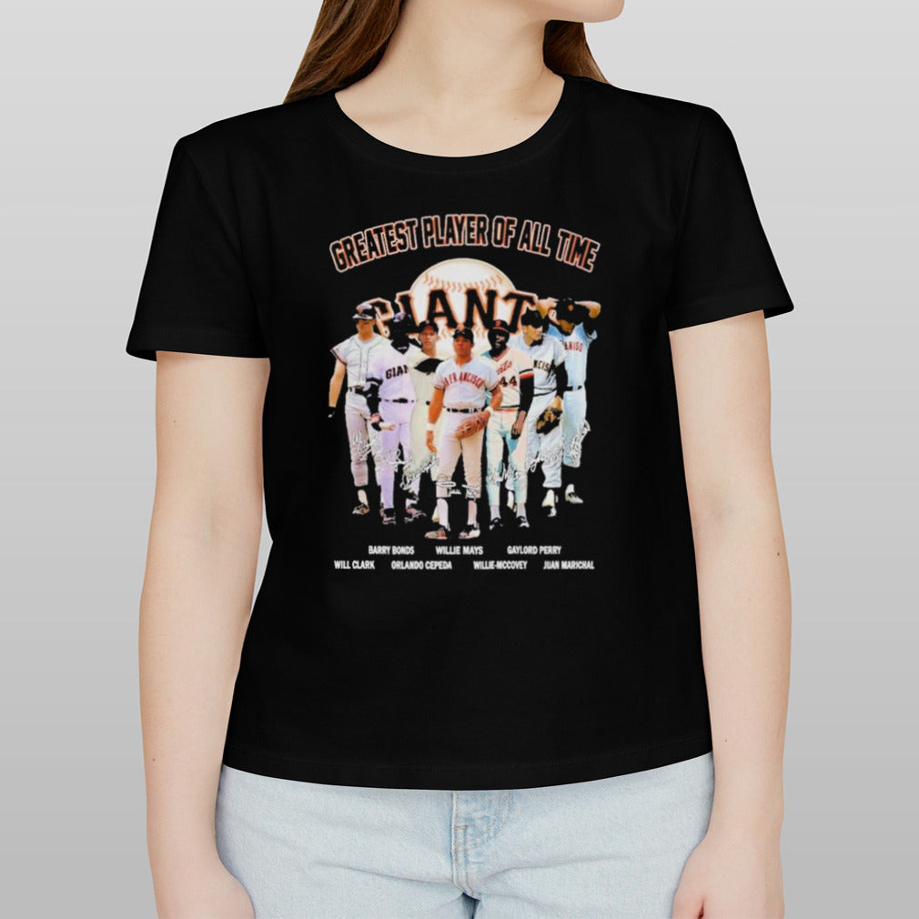 Greatest Player Of All Time San Francisco Giants MLB T-Shirt