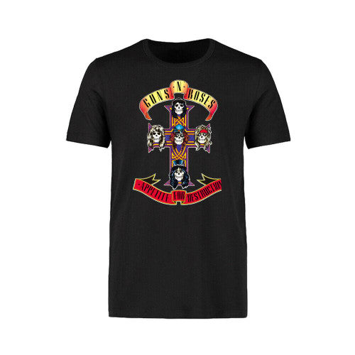 Gun And Roses Funny Man's T-Shirt Tee