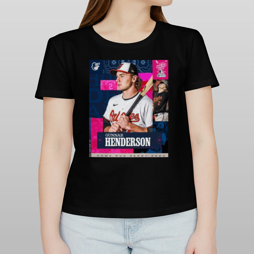 Gunnar Henderson Baltimore Orioles Home Run Derby 2024 Shirt