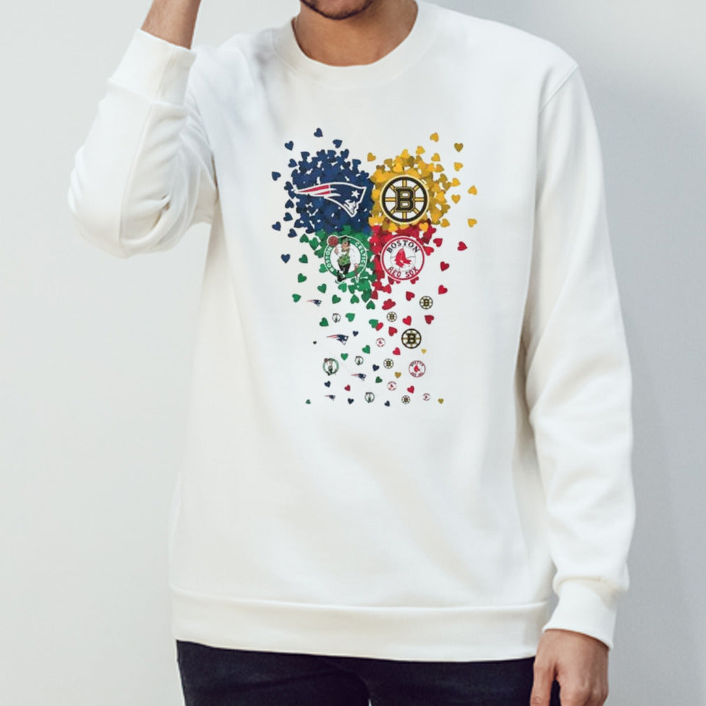 Heart Boston Sports Teams Logo 2024 Shirt