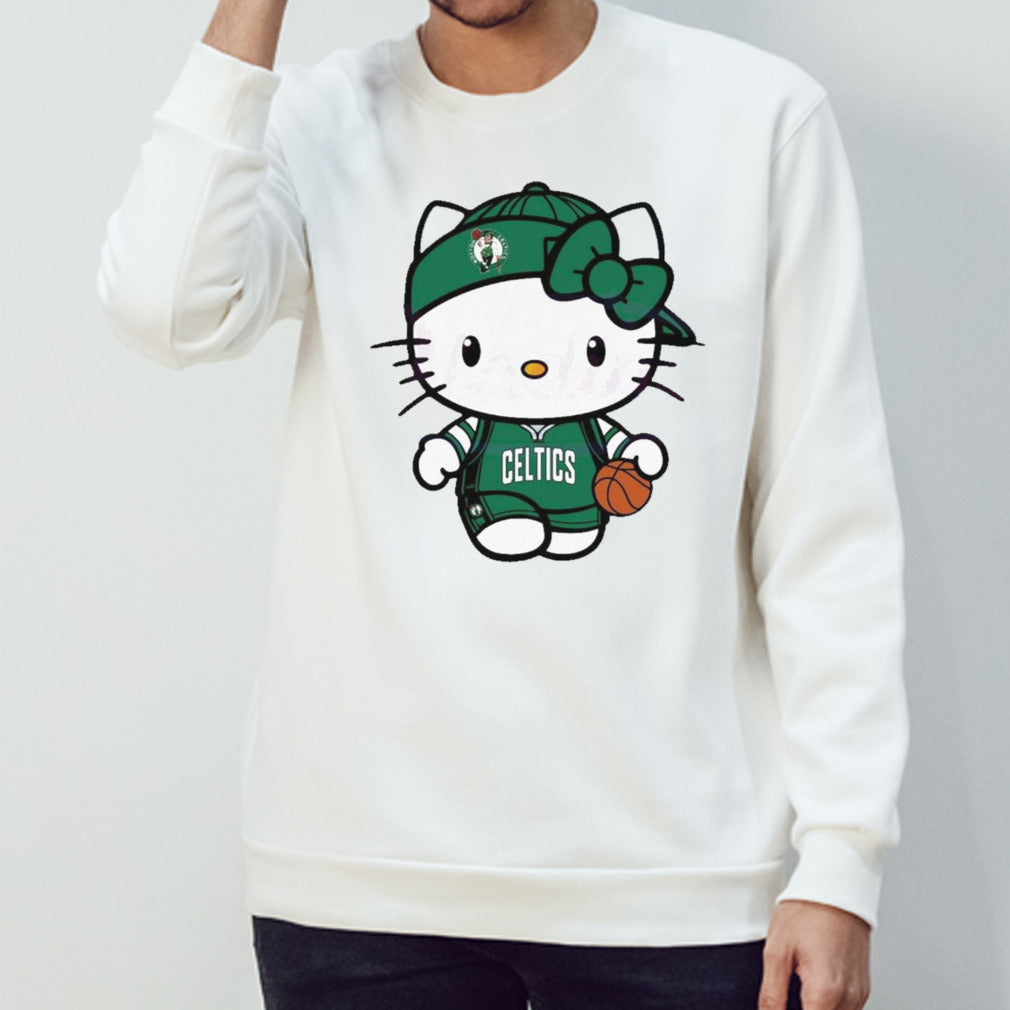 Hello Kitty Boston Celtics NBA Basketball Shirt