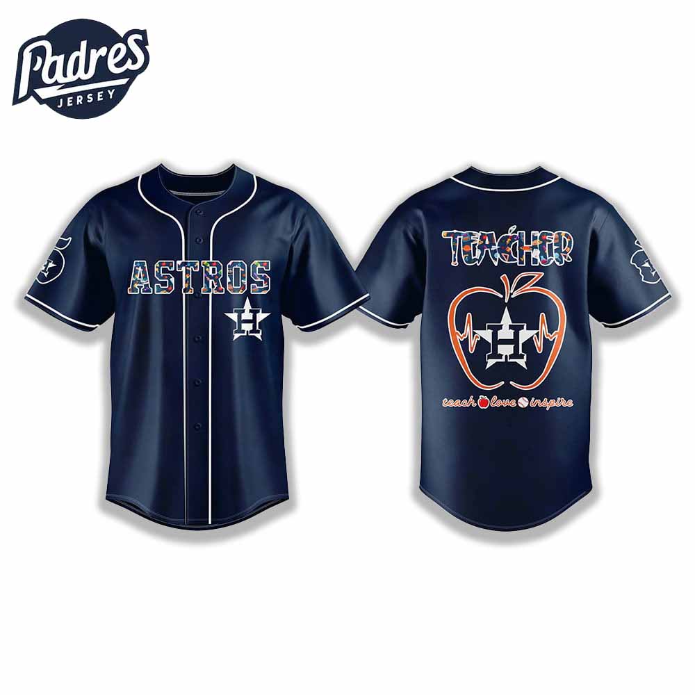 Houston Astros Teacher Night 2025 Baseball Jersey Outfit - Padres Jersey Oasis: Elevate Your Baseball Style Game