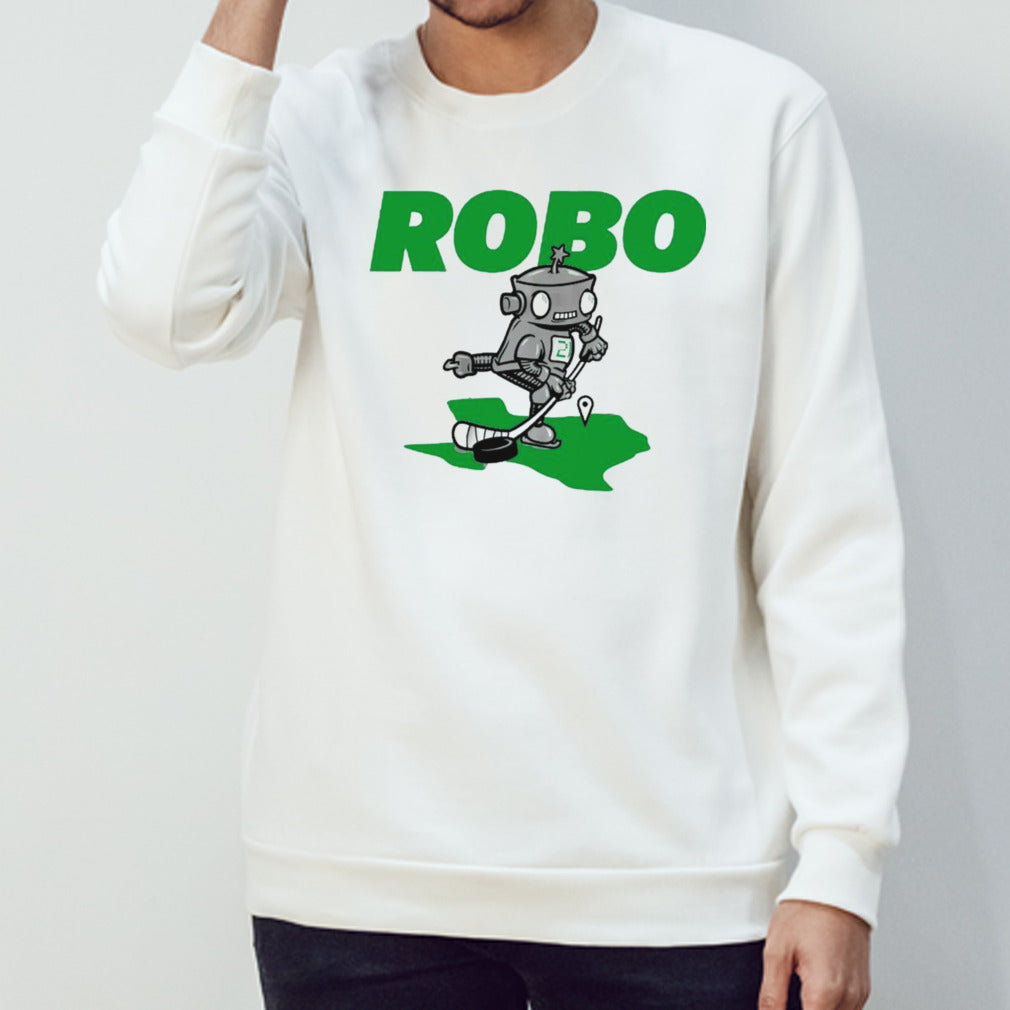 Jason Robertson hockey robot shirt