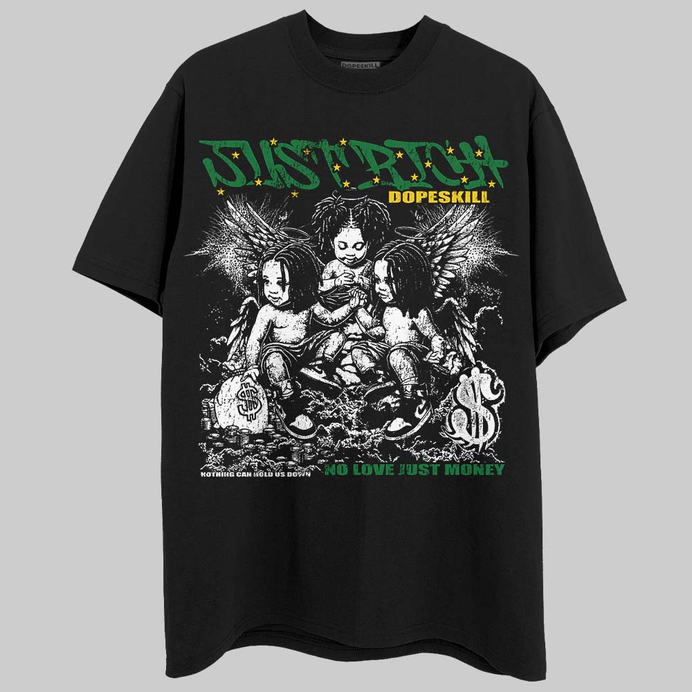 Green Collection DopeSkill T-Shirt Just Rich Graphic