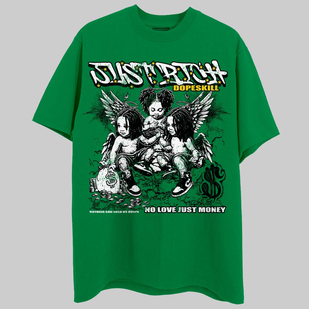 Green Collection DopeSkill T-Shirt Just Rich Graphic