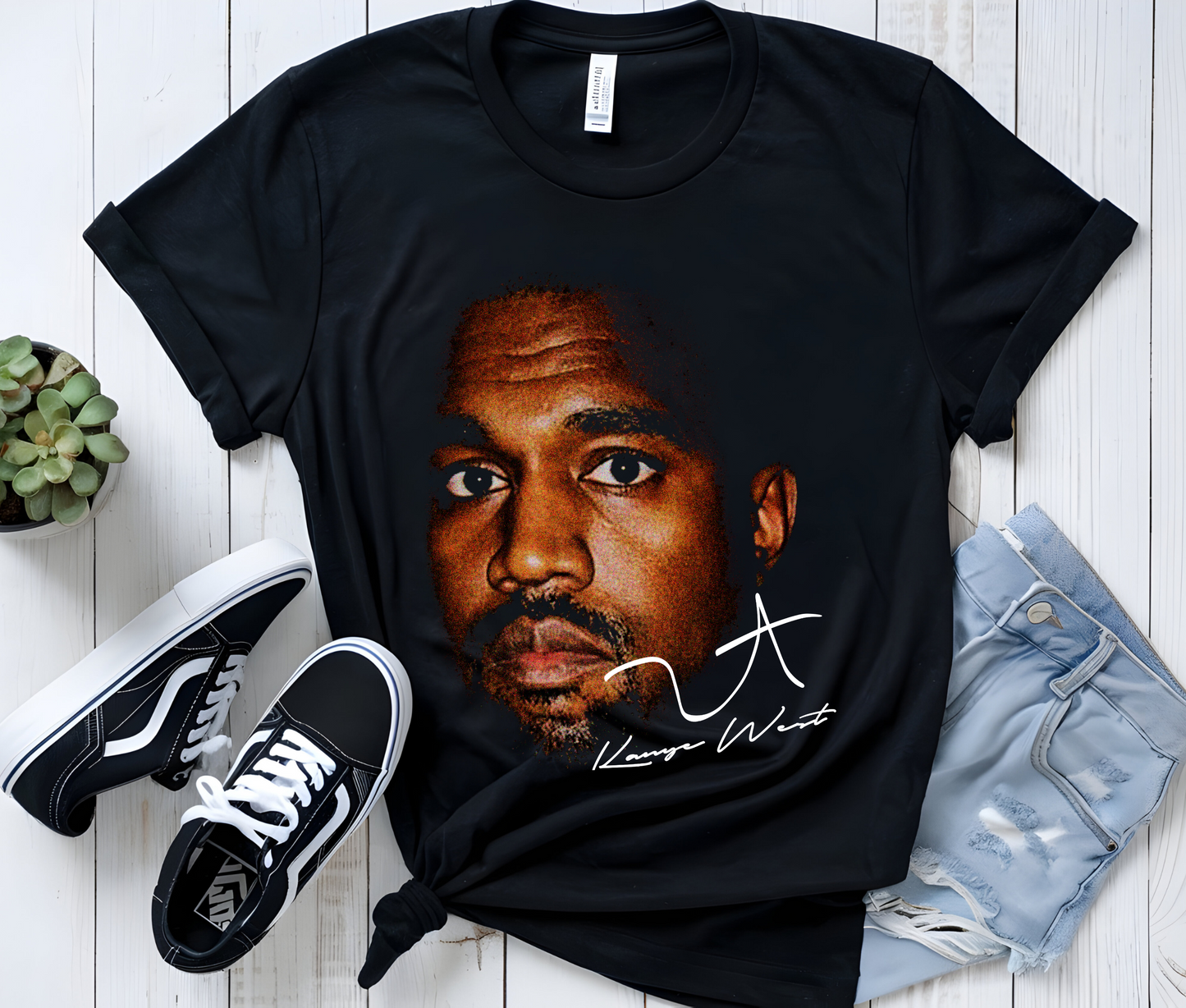 Kanye West YE West Vintage Rap Graphic Tee – Retro Streetwear T-Shirt, Unisex Fit for Fans