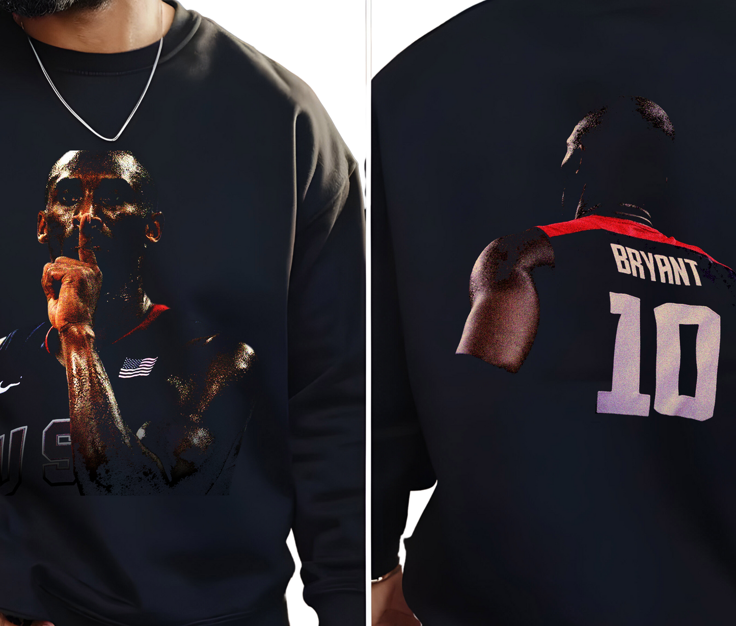 Kobe Bryant Vintage Sweatshirt – Rare NBA Basketball Sweater, Retro Basketball Apparel