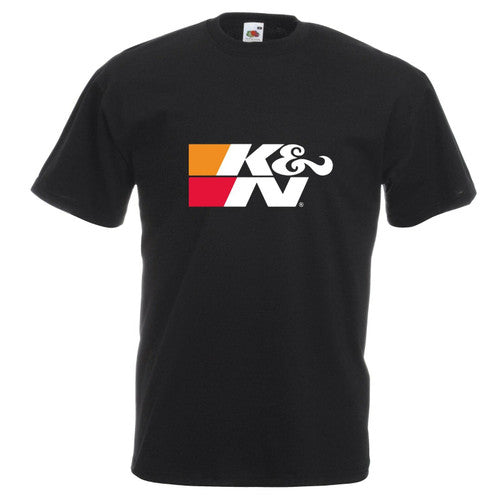 K And N Air Filter Logo Man's T-Shirt Tee