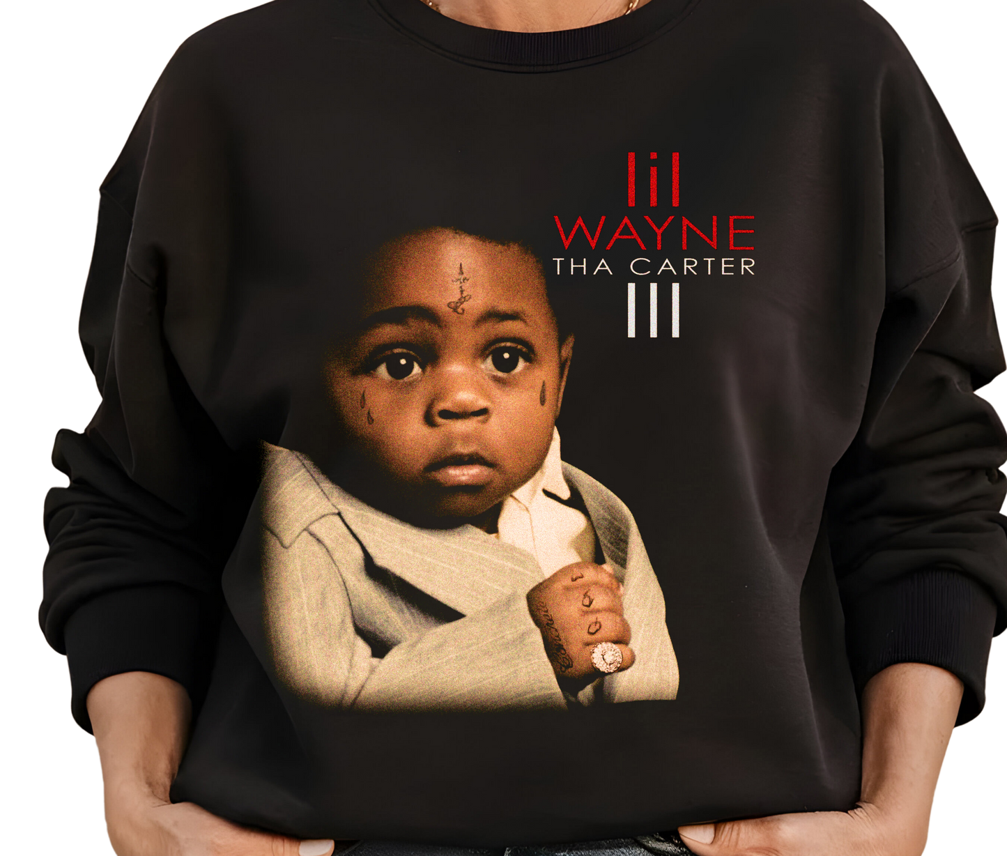 Lil Wayne Tha Carter III Sweatshirt – Rare Vintage Hip Hop Rap Sweater, Retro Streetwear Apparel