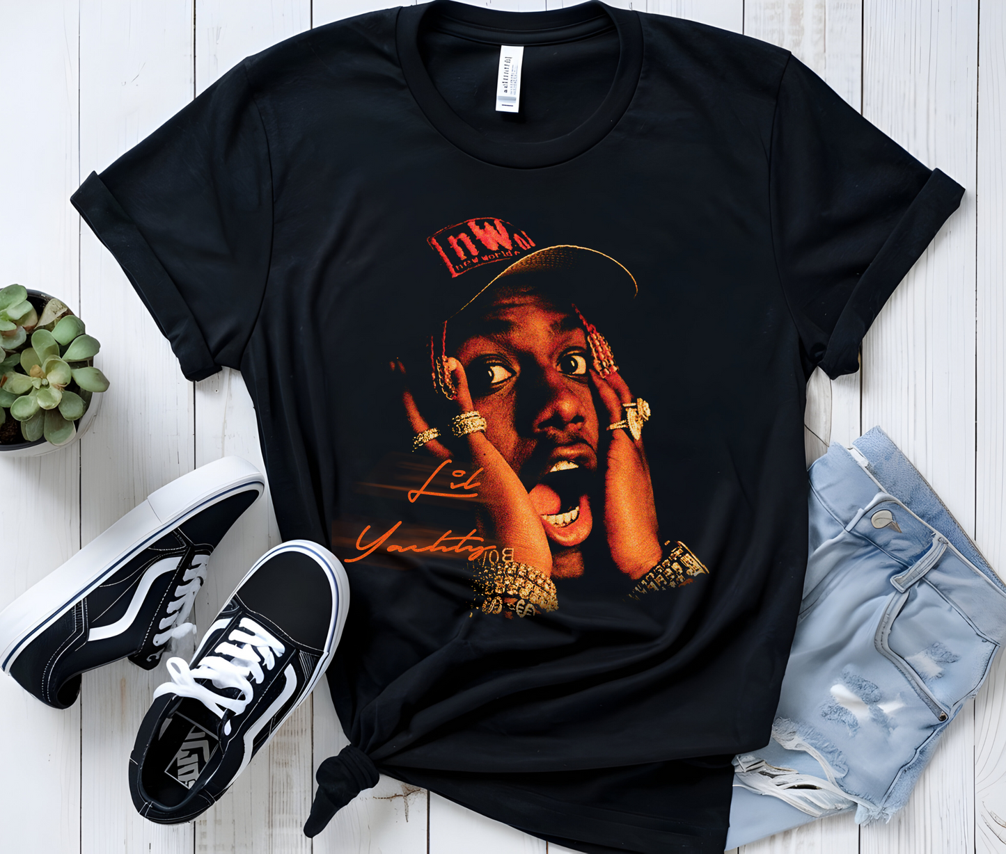 Lil Yachty Lil Boat Vintage Rap Graphic Tee – Retro Streetwear T-Shirt, Hip-Hop Fan Shirt