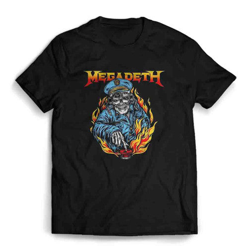 Megadeth Lamb Of God The Metal Tour Of The Year Splithead Mens T-Shirt Tee