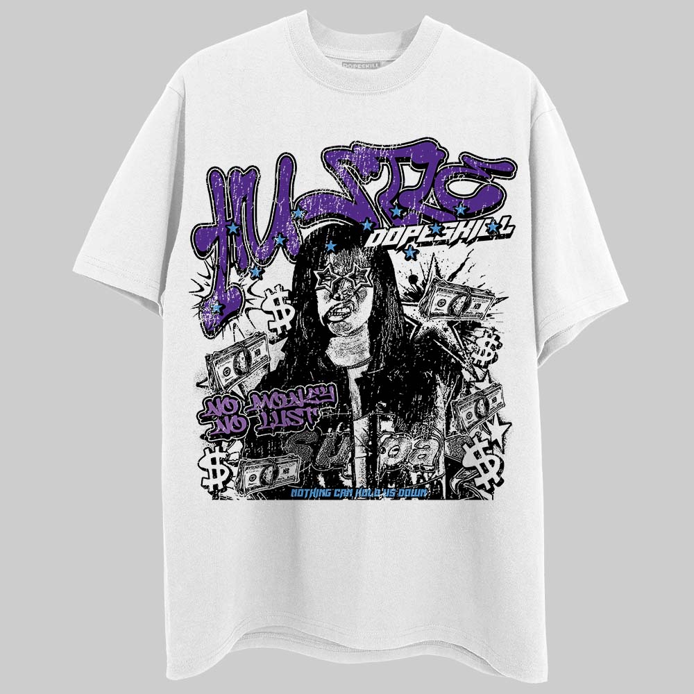 PURPLE Collection DopeSkill T-Shirt No Money No Lust Graphic