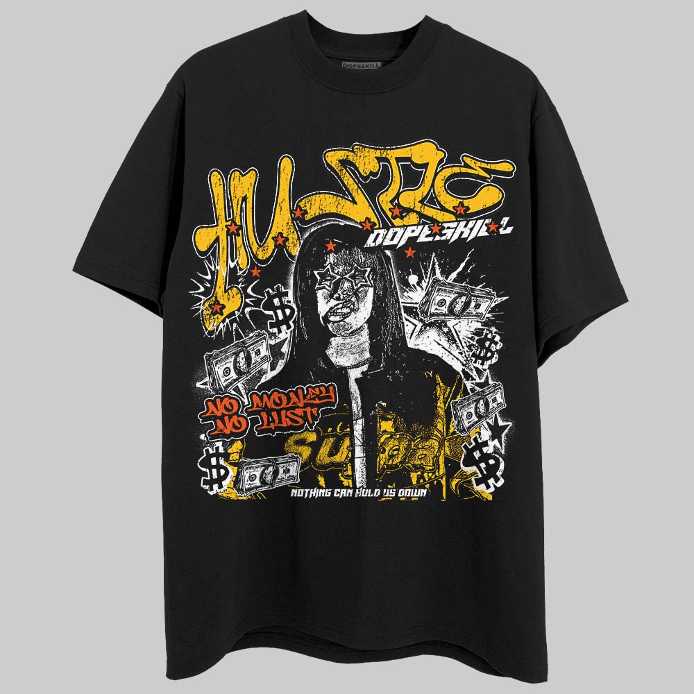 Yellow Collection DopeSkill T-Shirt No Money No Lust Graphic