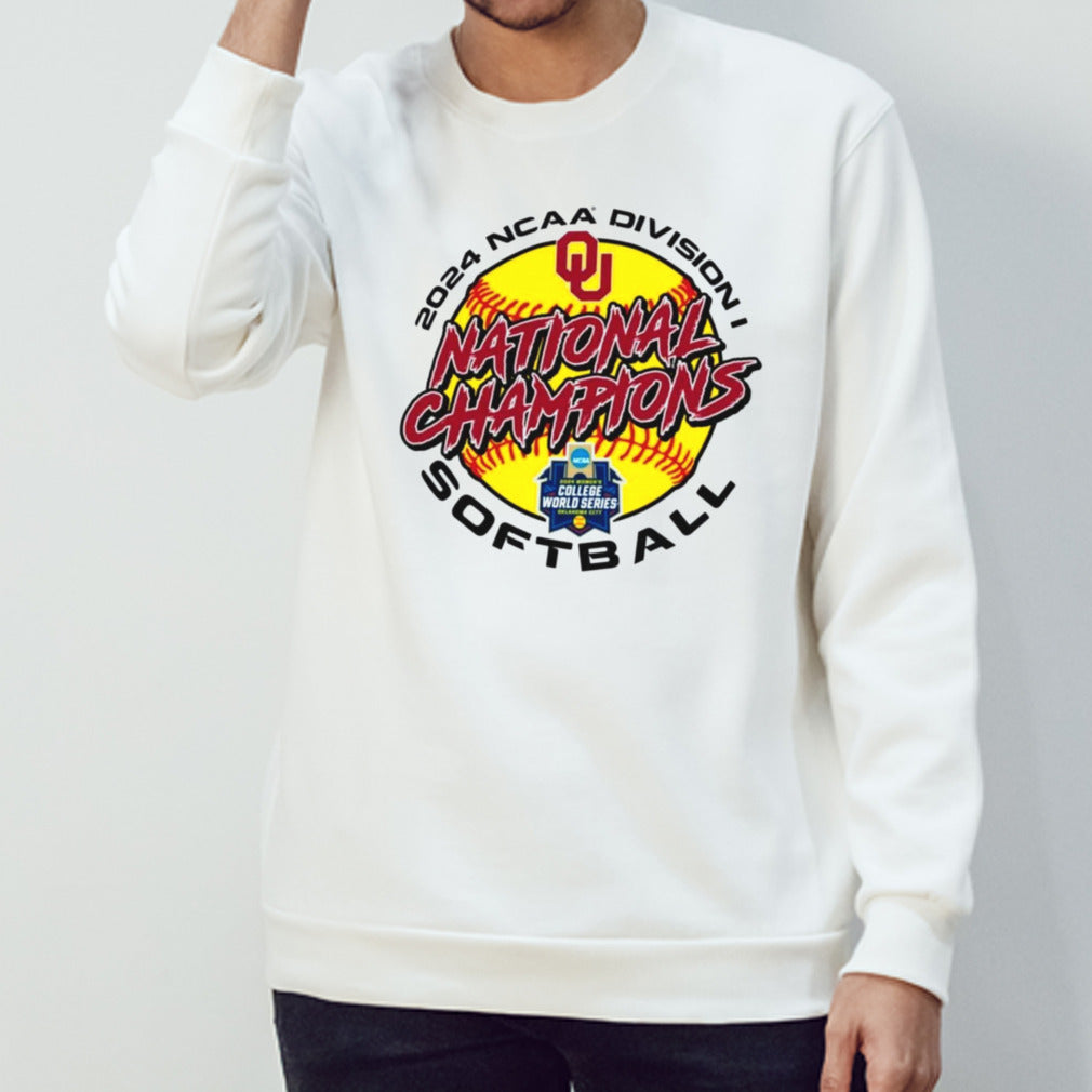 Oklahoma Sooners 2024 NCAA Division I Softball National Champions shirt