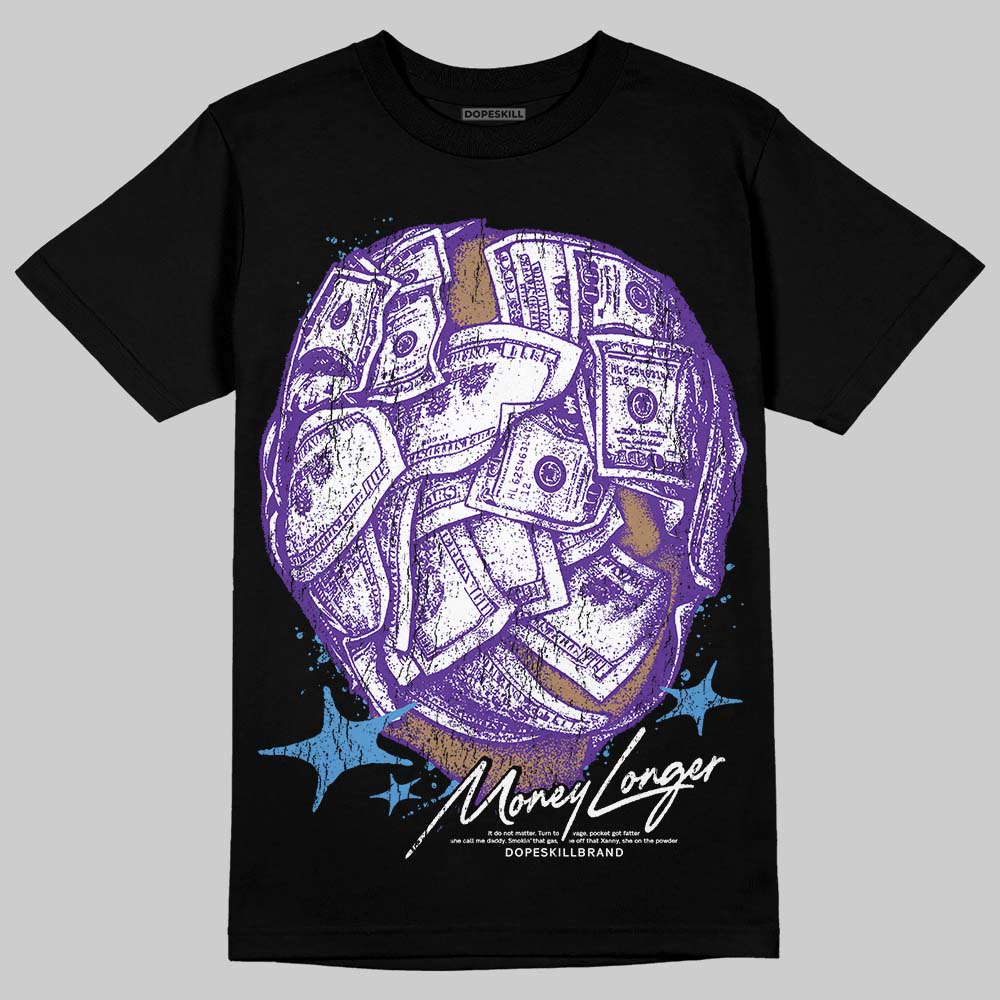 PURPLE Collection DopeSkill T-Shirt Money Longer Graphic