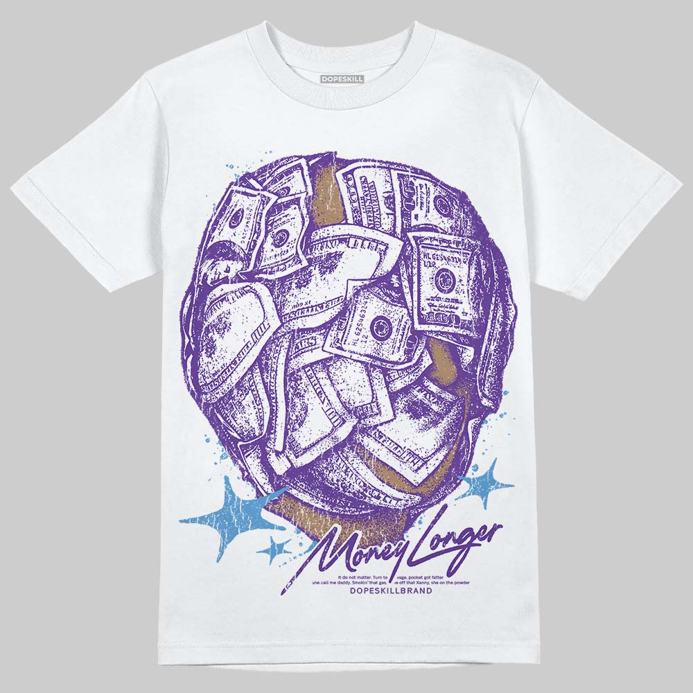 PURPLE Collection DopeSkill T-Shirt Money Longer Graphic
