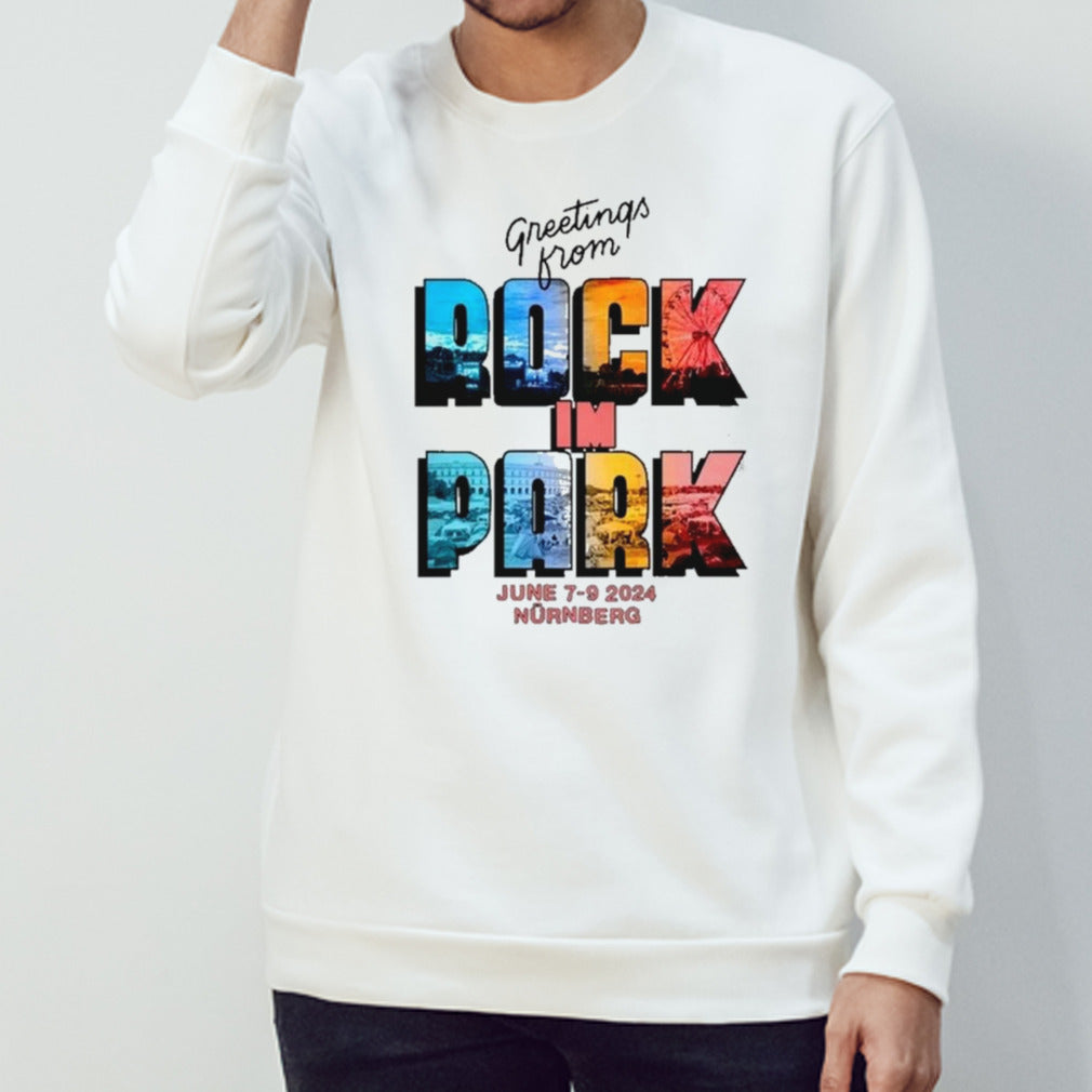 Rock Im Park Vintage Postcard Shirt