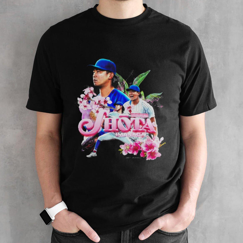 ShÅta Imanaga Gardens Cherry Blossom Vintage T-shirt