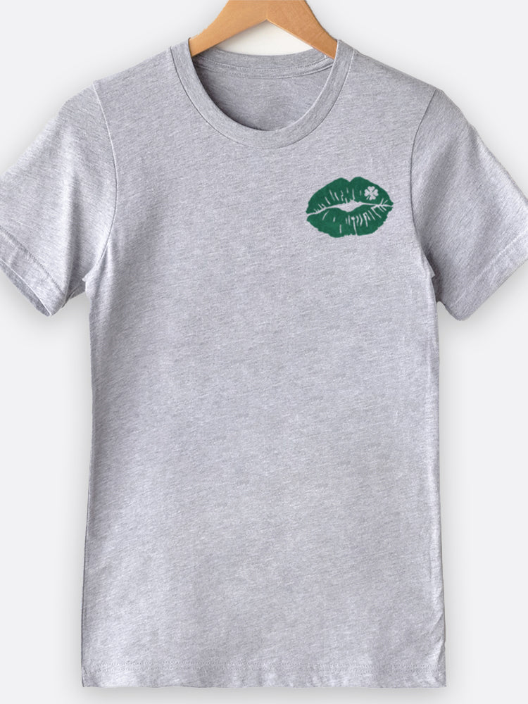 Shamrock Kiss Pocket Graphic Tee