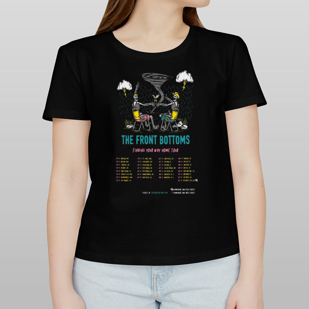 The Front Bottoms Finding Your Way Home Tour 2024 Poster Shirt