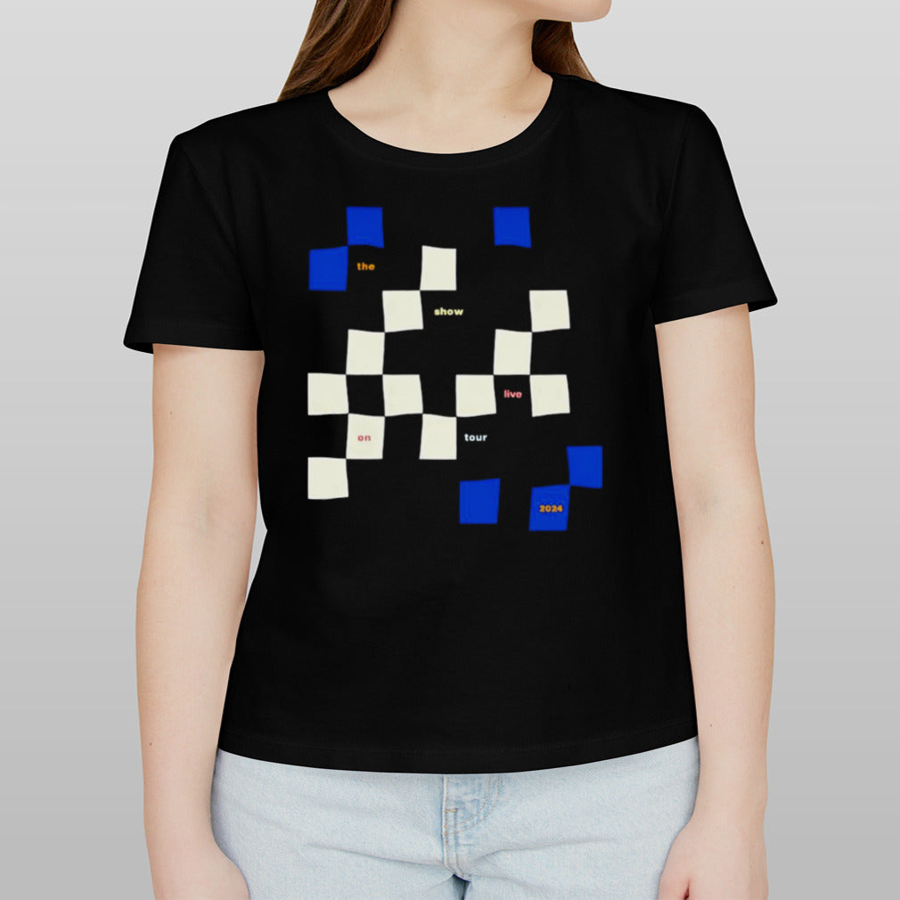The show live on tour checkered shirt
